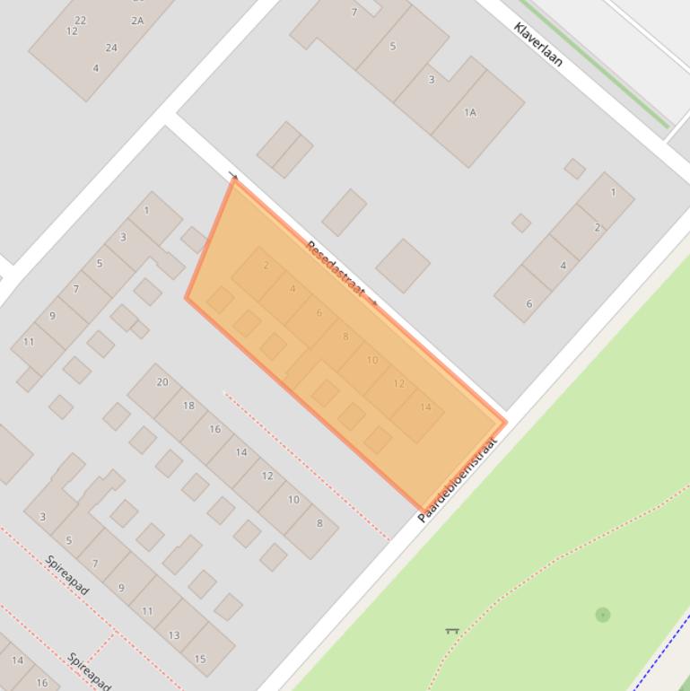 Kaart van postcodegebied 6841CL.