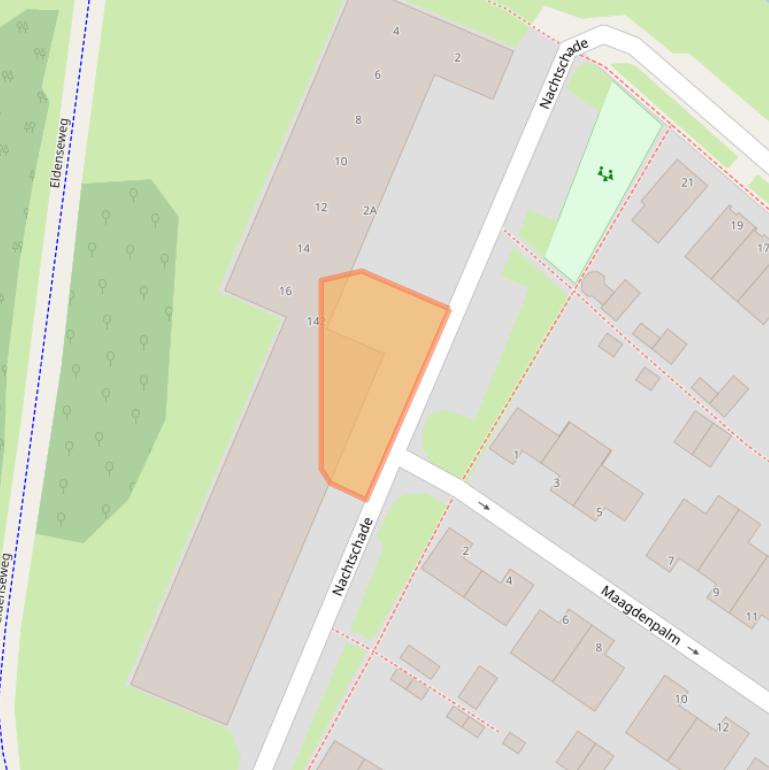 Kaart van postcodegebied 6841KN.