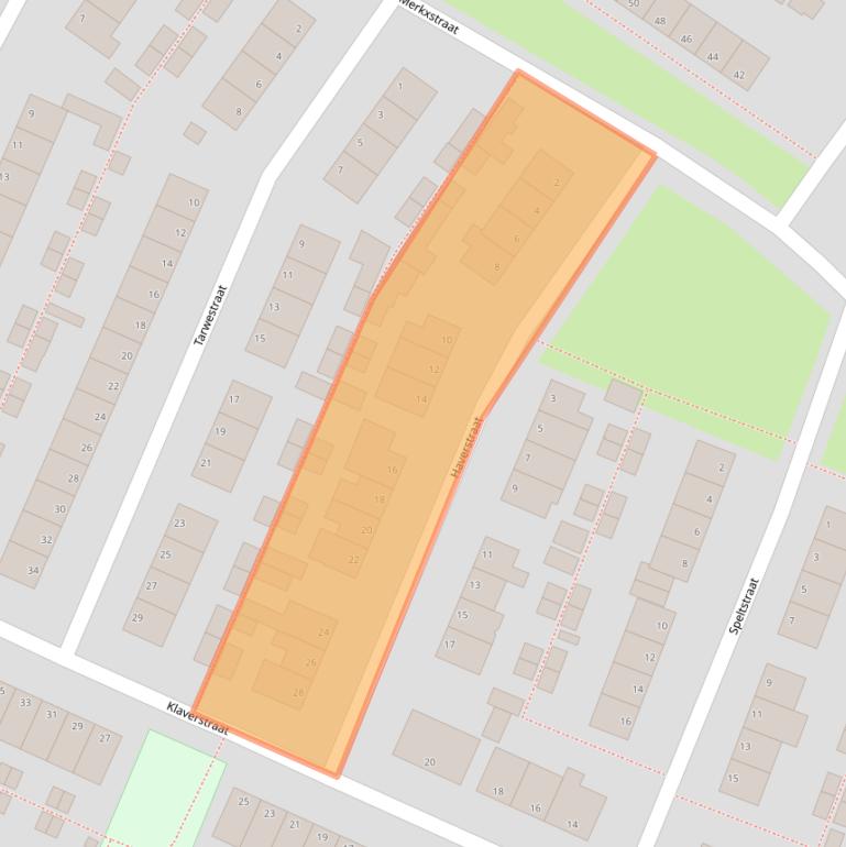 Kaart van postcodegebied 6842CG.