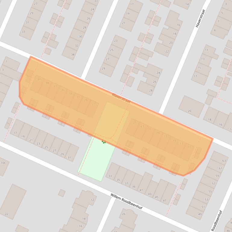Kaart van postcodegebied 6842CN.