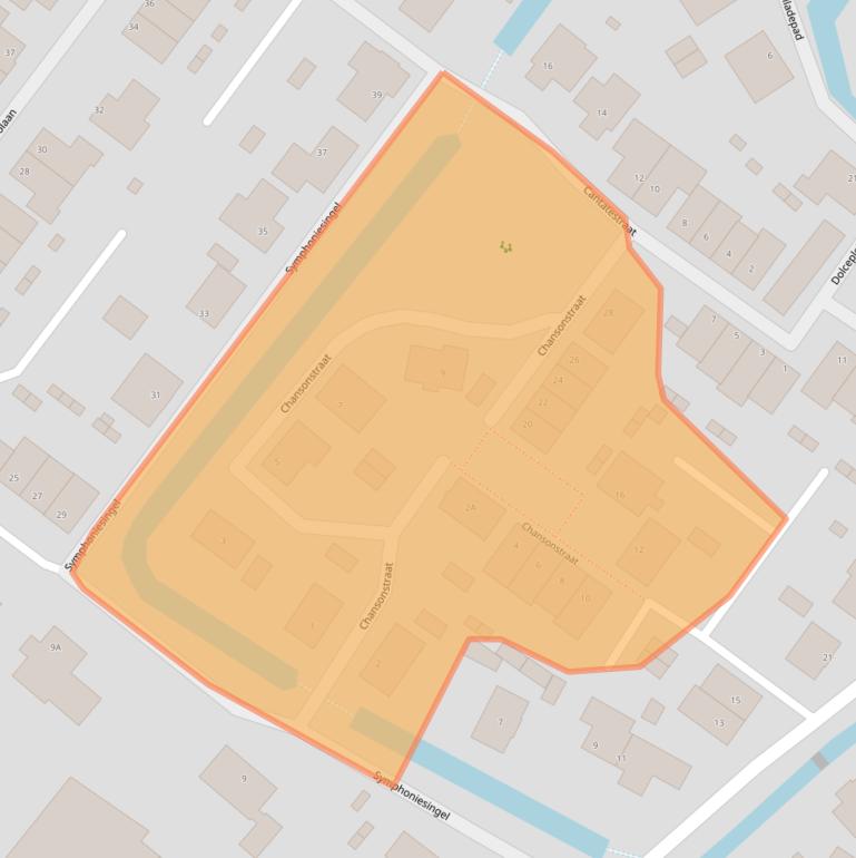 Kaart van postcodegebied 6842DH.