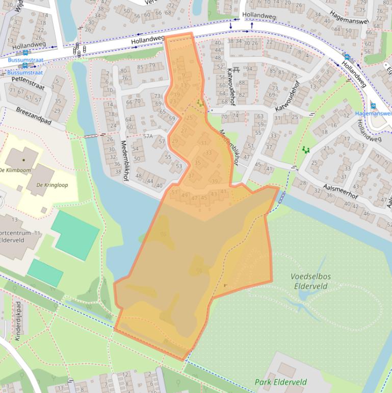 Kaart van postcodegebied 6843BV.