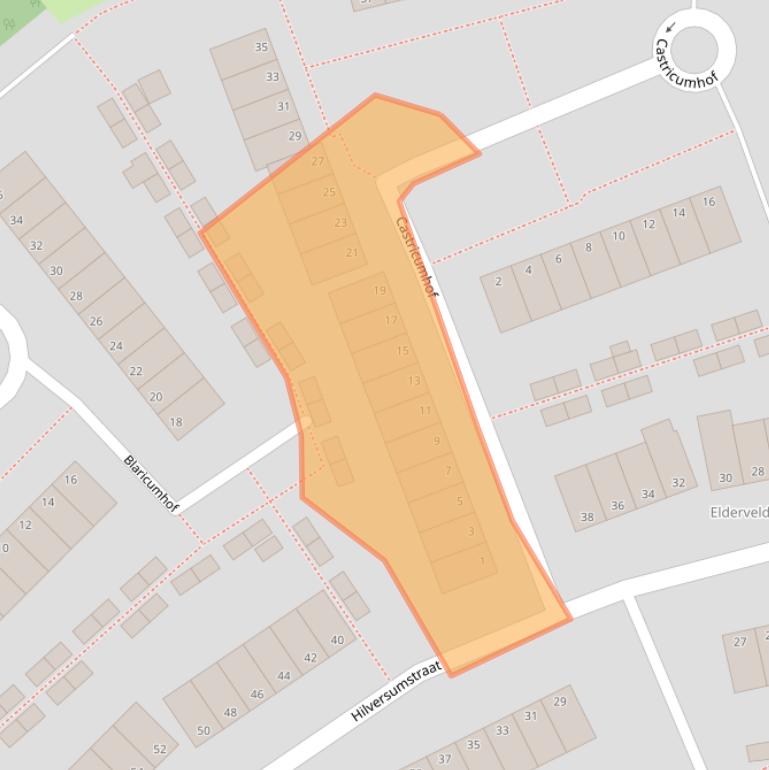 Kaart van postcodegebied 6843CN.