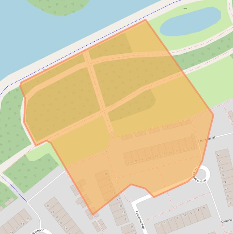 Kaart van postcodegebied 6843CP.