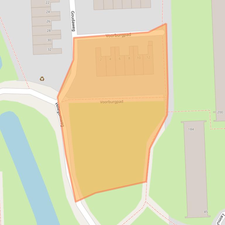 Kaart van postcodegebied 6843EM.