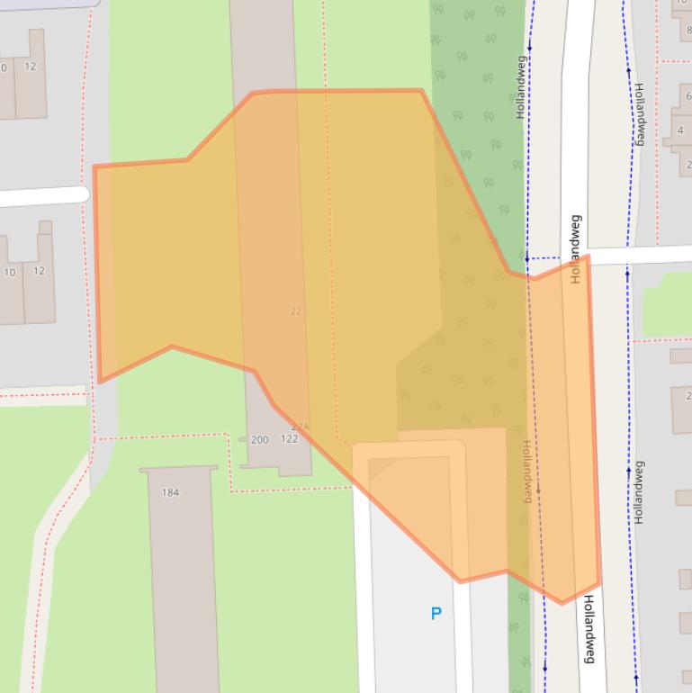 Kaart van postcodegebied 6843HG.