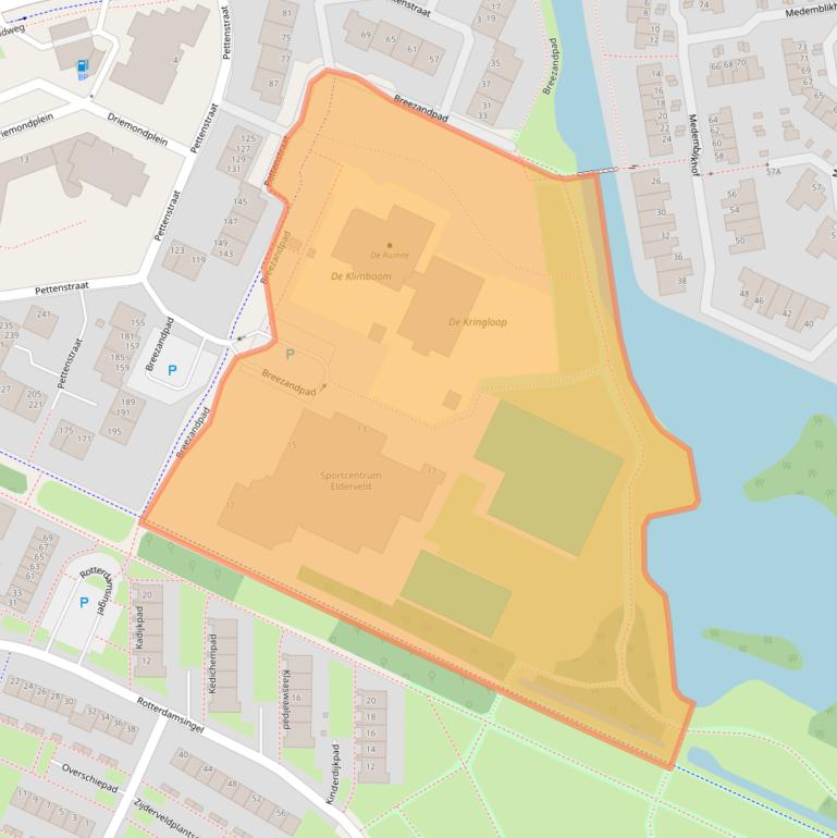 Kaart van postcodegebied 6843JM.