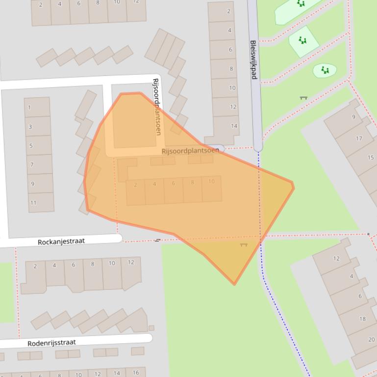 Kaart van postcodegebied 6843KJ.