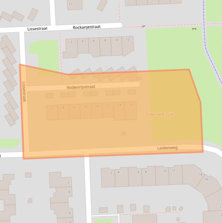 Kaart van postcodegebied 6843KM.