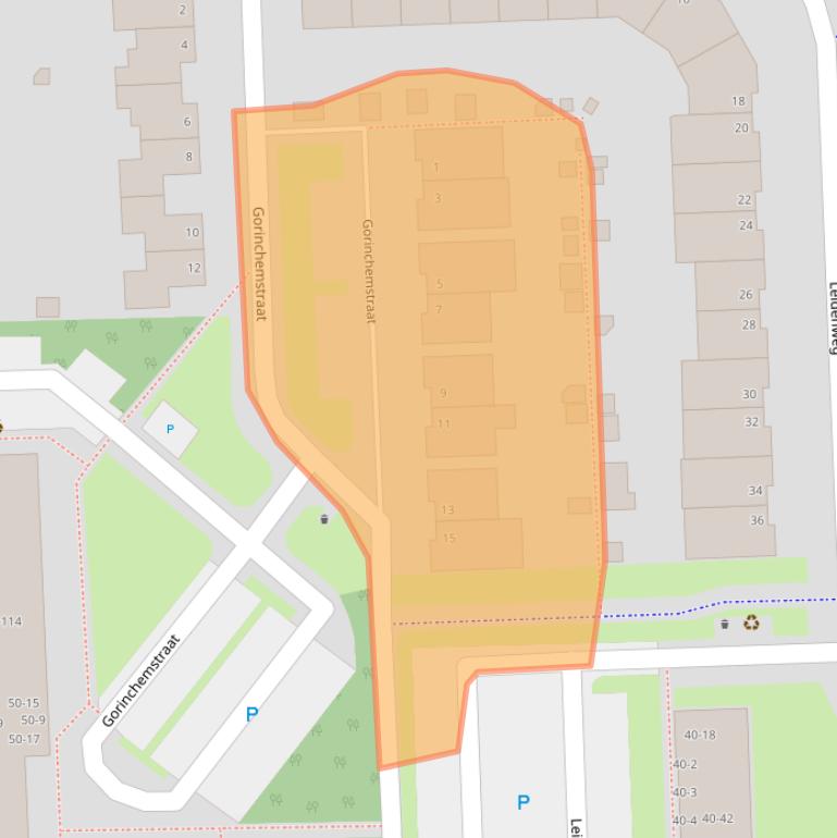 Kaart van postcodegebied 6843KP.