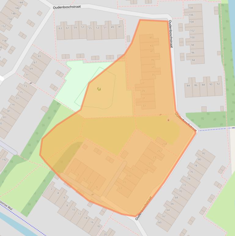 Kaart van postcodegebied 6843PA.