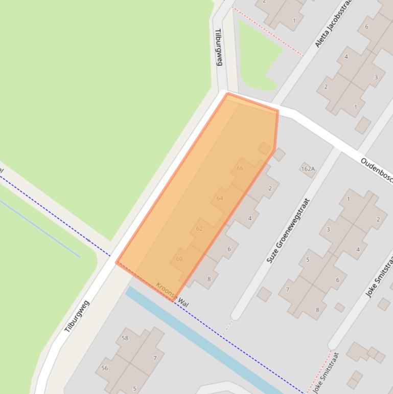 Kaart van postcodegebied 6843TH.