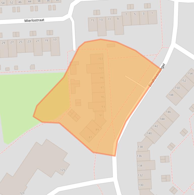 Kaart van postcodegebied 6844CD.