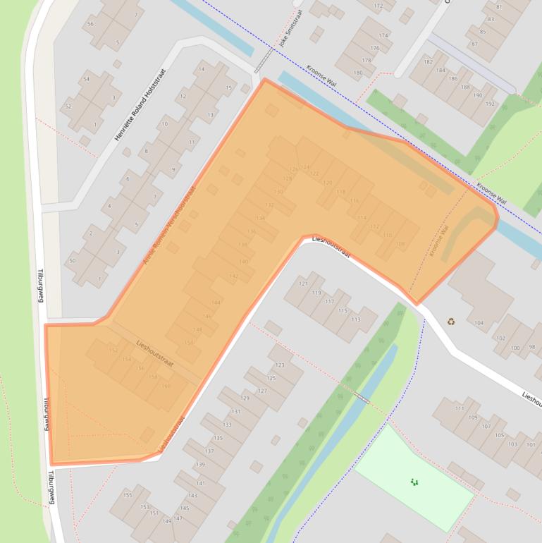 Kaart van postcodegebied 6844ED.