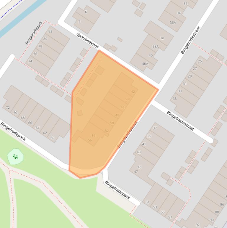 Kaart van postcodegebied 6845HC.