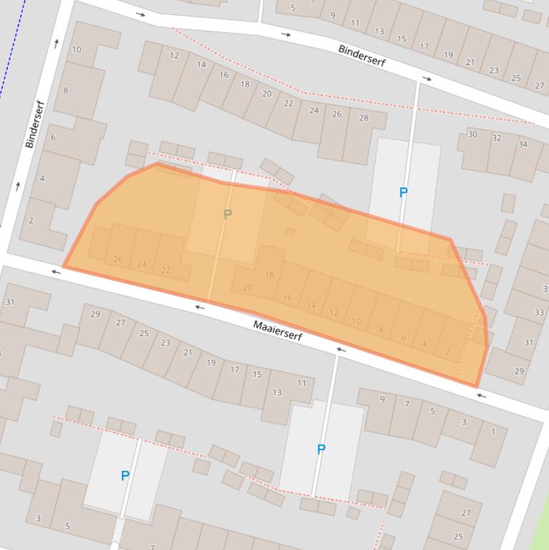 Kaart van postcodegebied 6846AK.