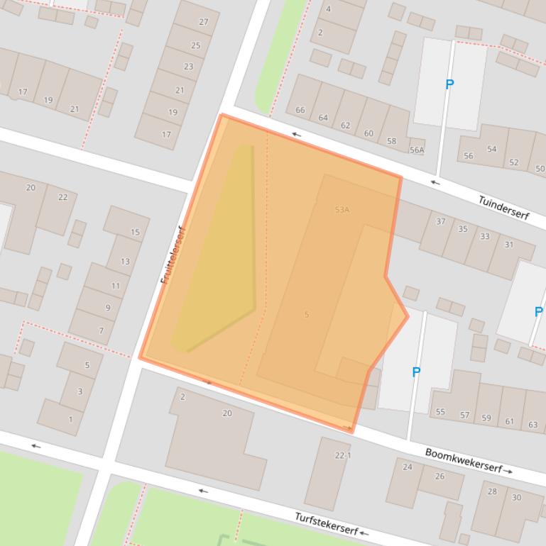 Kaart van postcodegebied 6846AP.