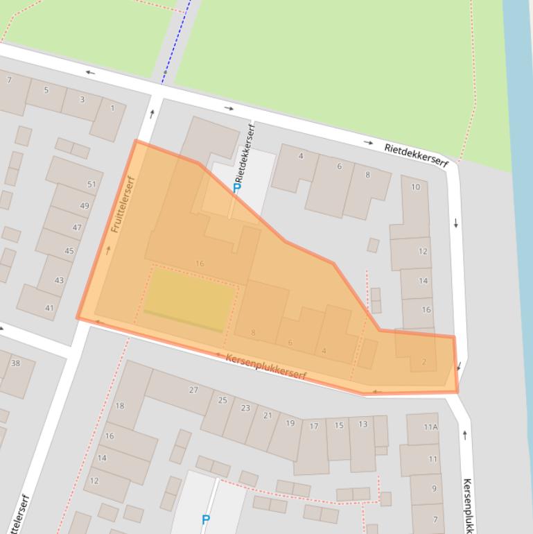 Kaart van postcodegebied 6846AX.