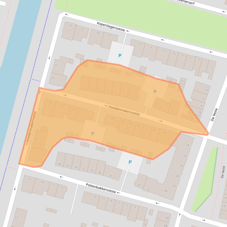 Kaart van postcodegebied 6846BG.