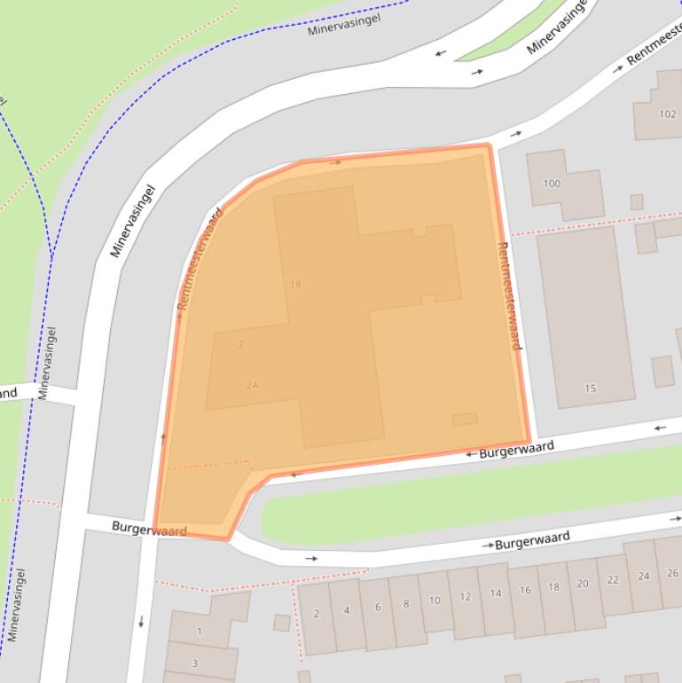 Kaart van postcodegebied 6846EH.