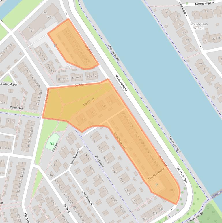 Kaart van postcodegebied 6846KA.