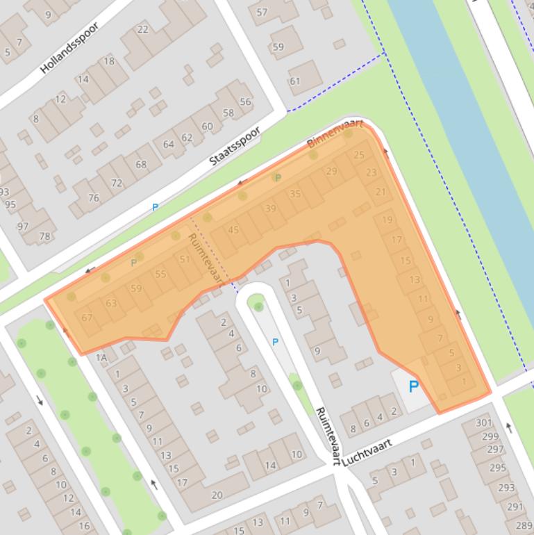 Kaart van postcodegebied 6846LB.