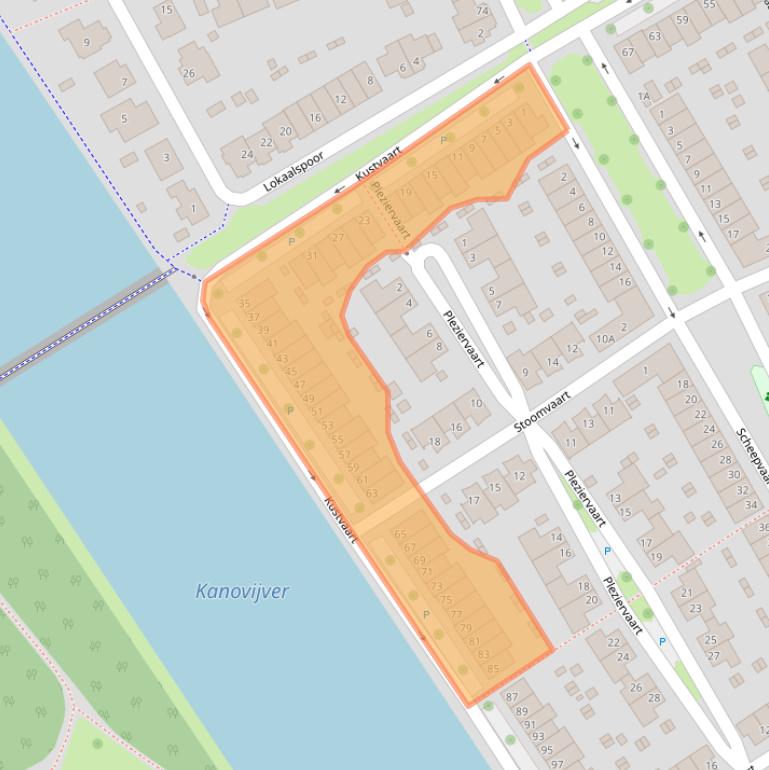 Kaart van postcodegebied 6846LC.