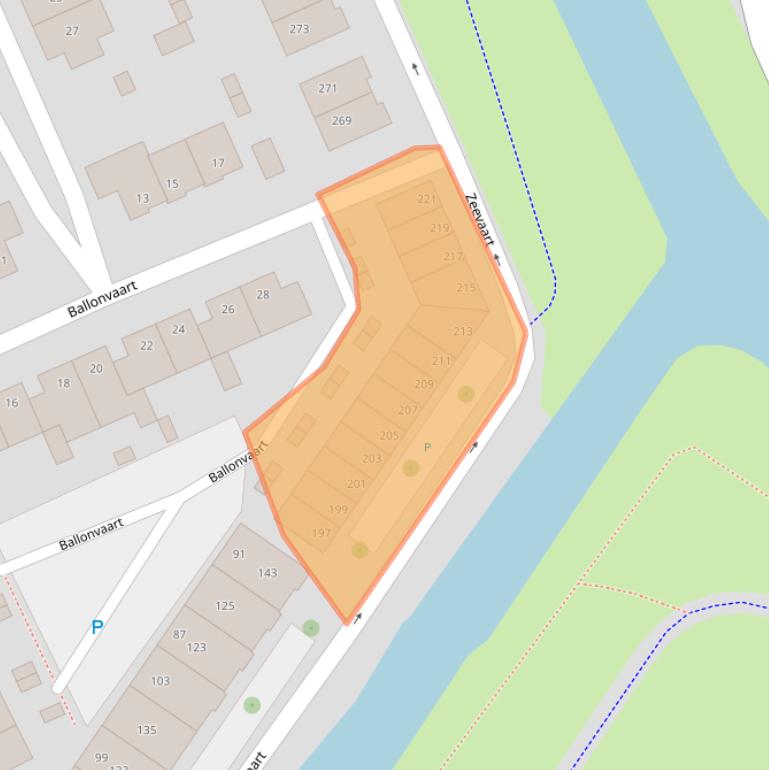 Kaart van postcodegebied 6846LR.