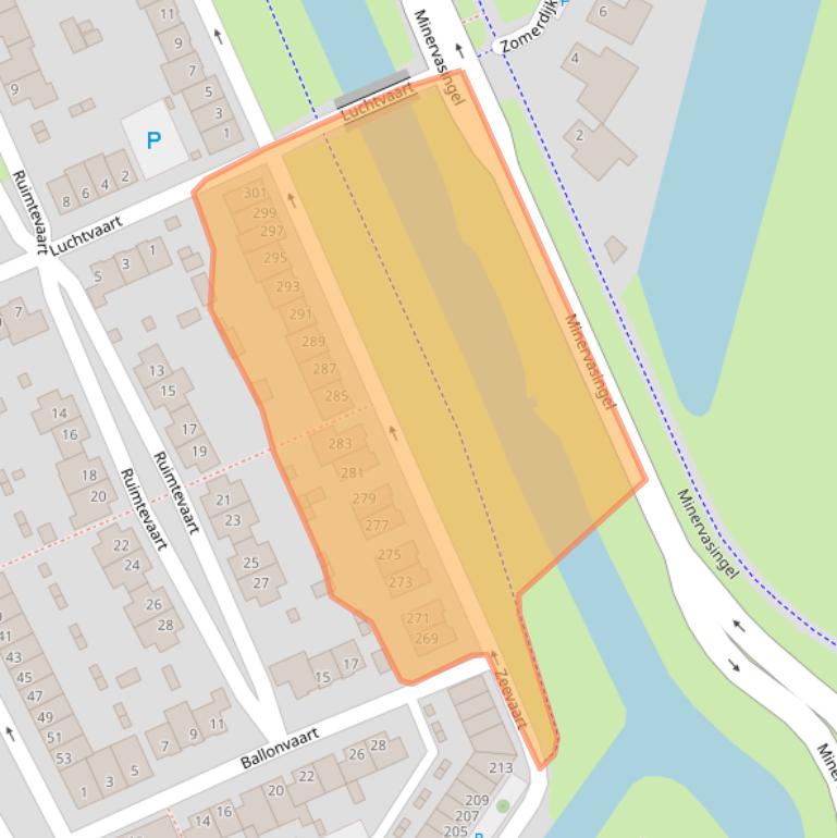 Kaart van postcodegebied 6846LS.