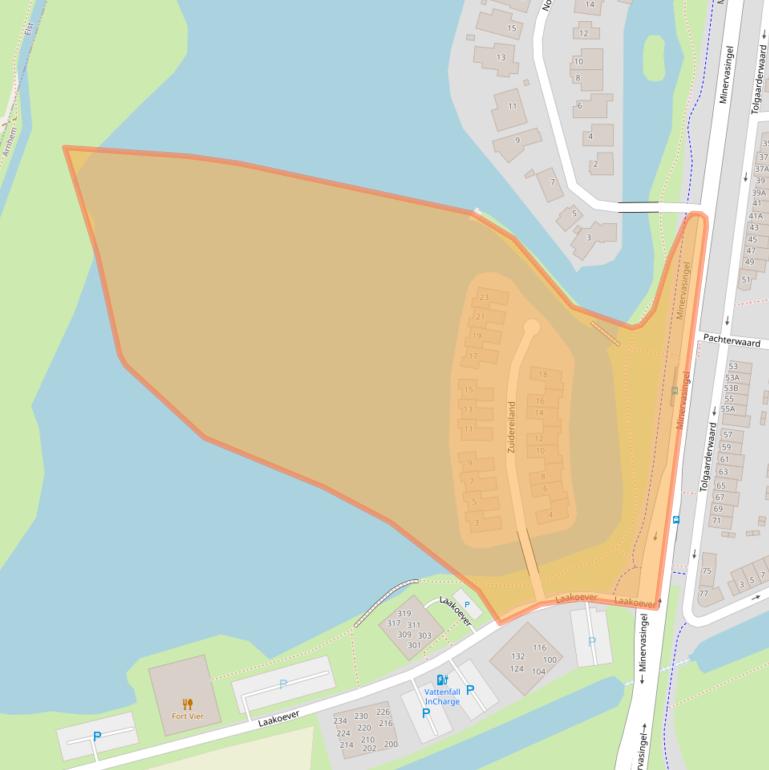 Kaart van postcodegebied 6846MV.