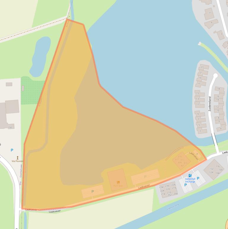 Kaart van postcodegebied 6846MX.