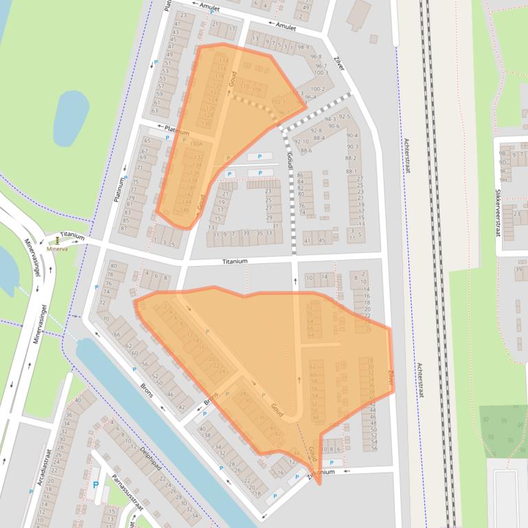 Kaart van postcodegebied 6846PH.