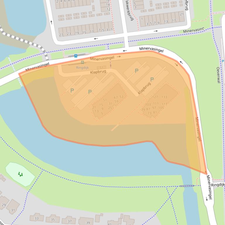 Kaart van postcodegebied 6846RA.