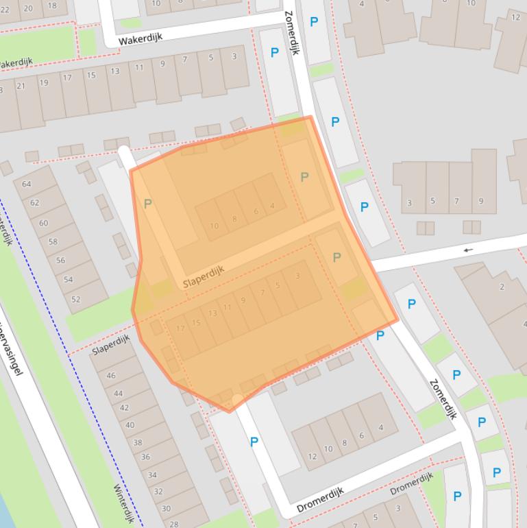 Kaart van postcodegebied 6846RR.