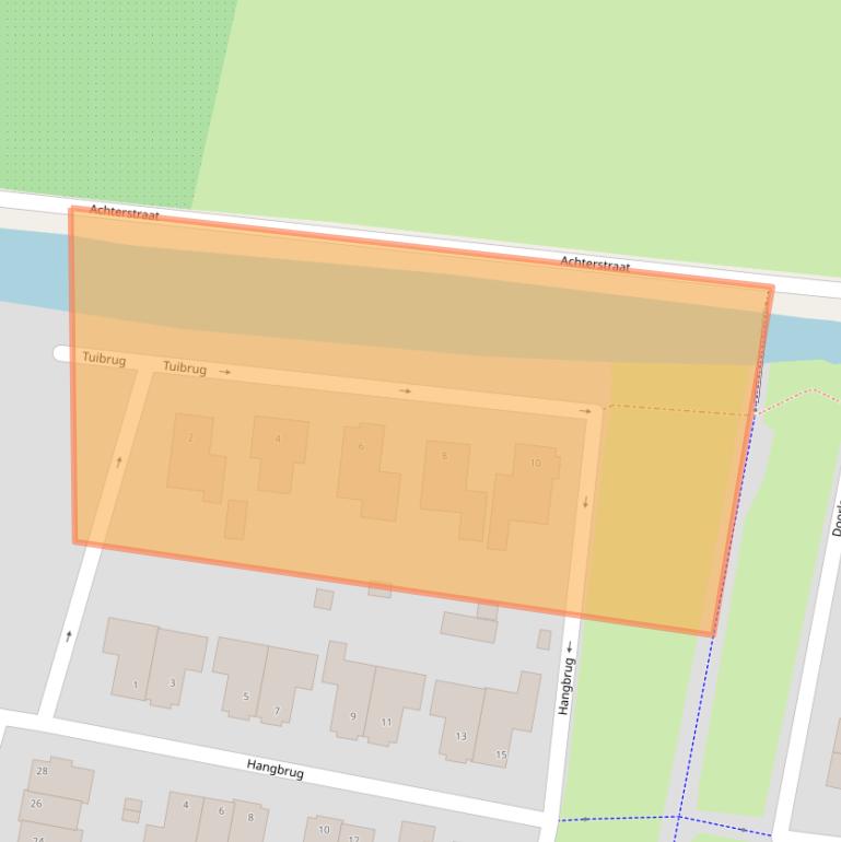 Kaart van postcodegebied 6846SP.