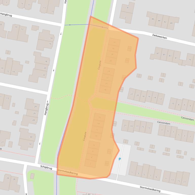 Kaart van postcodegebied 6846TG.