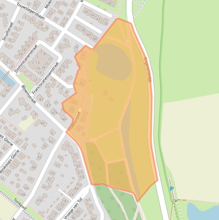 Kaart van postcodegebied 6851CM.