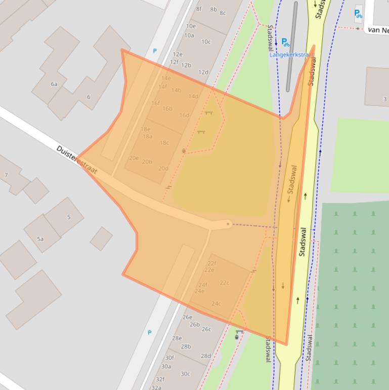 Kaart van postcodegebied 6851CV.