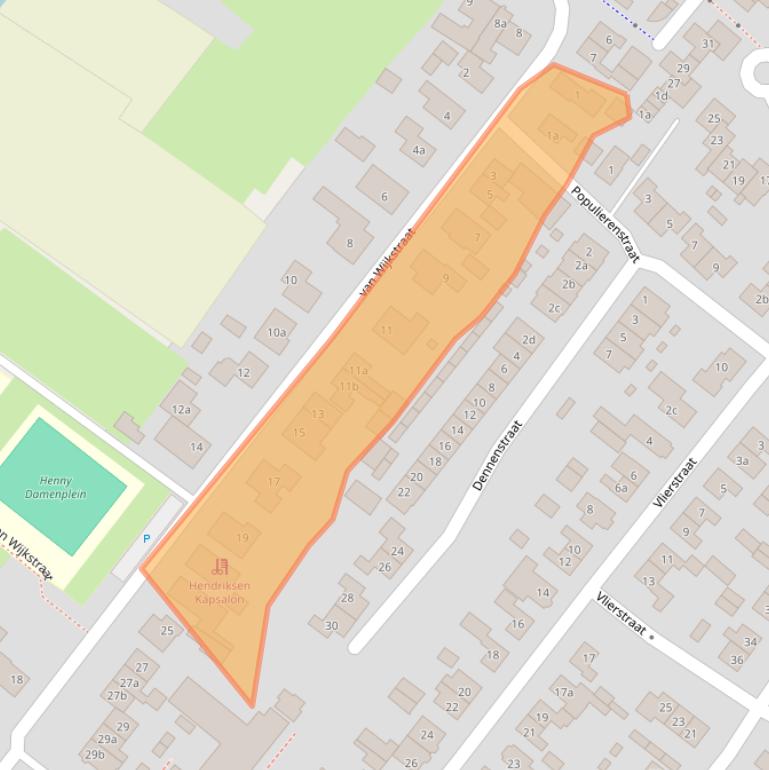 Kaart van postcodegebied 6851GK.