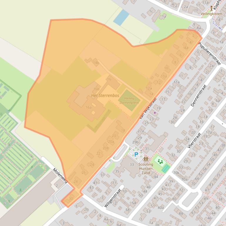Kaart van postcodegebied 6851GM.