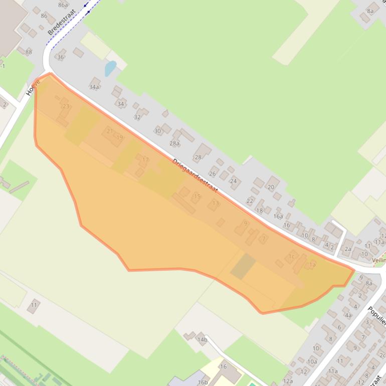 Kaart van postcodegebied 6851GN.