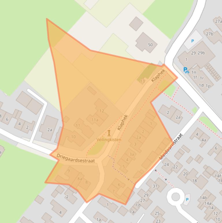 Kaart van postcodegebied 6851GR.