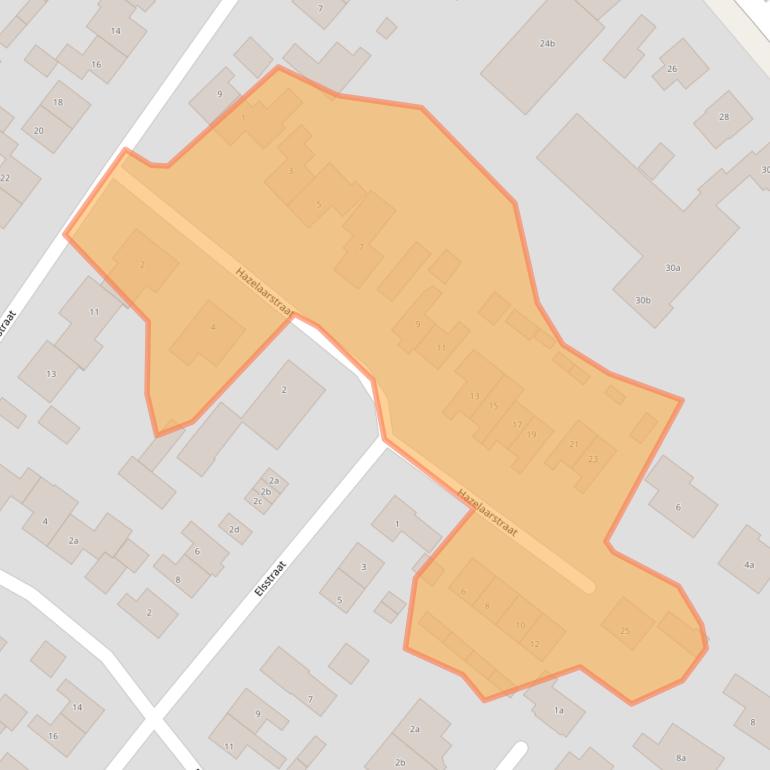 Kaart van postcodegebied 6851HG.