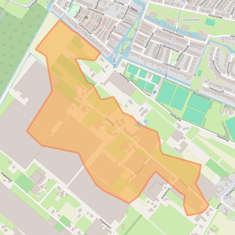 Kaart van postcodegebied 6851JJ.