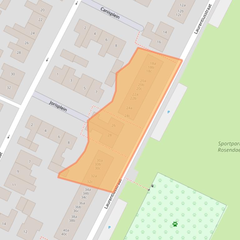 Kaart van postcodegebied 6851KB.