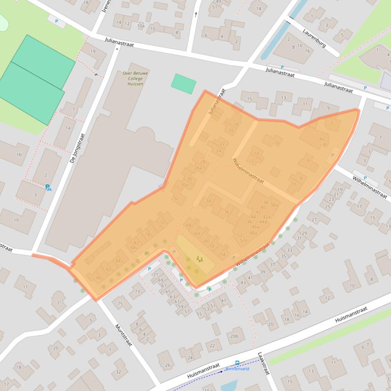 Kaart van postcodegebied 6851KP.