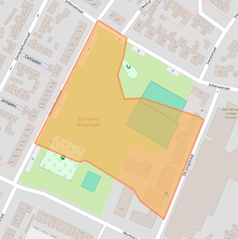Kaart van postcodegebied 6851KR.