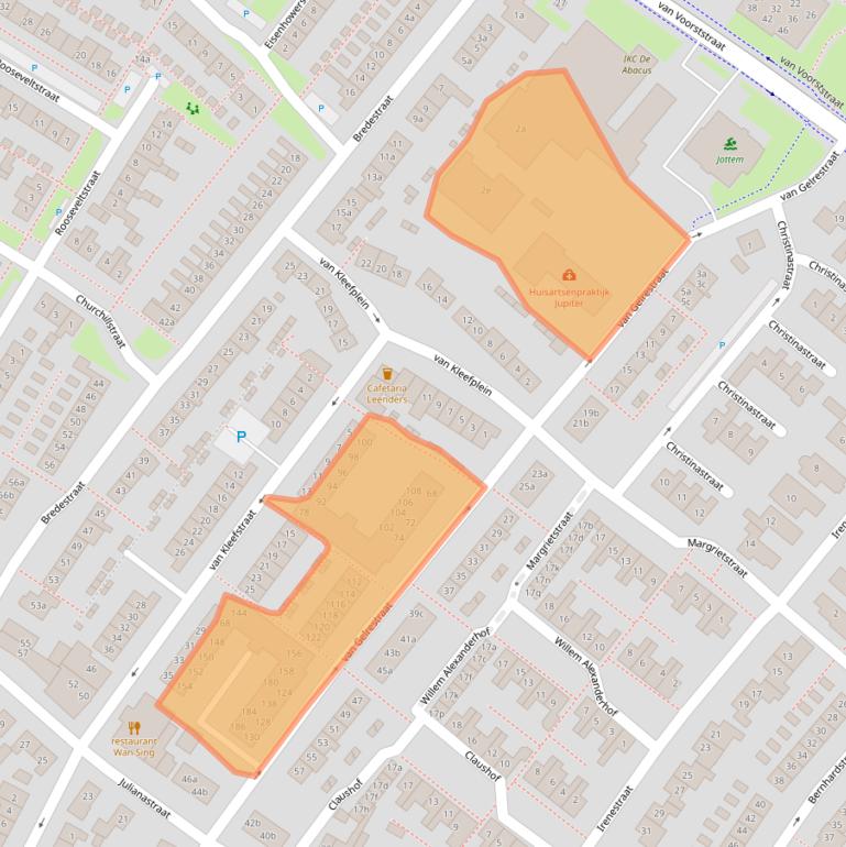 Kaart van postcodegebied 6851LG.