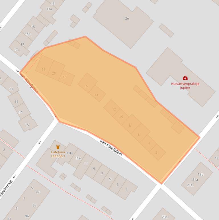 Kaart van postcodegebied 6851LN.