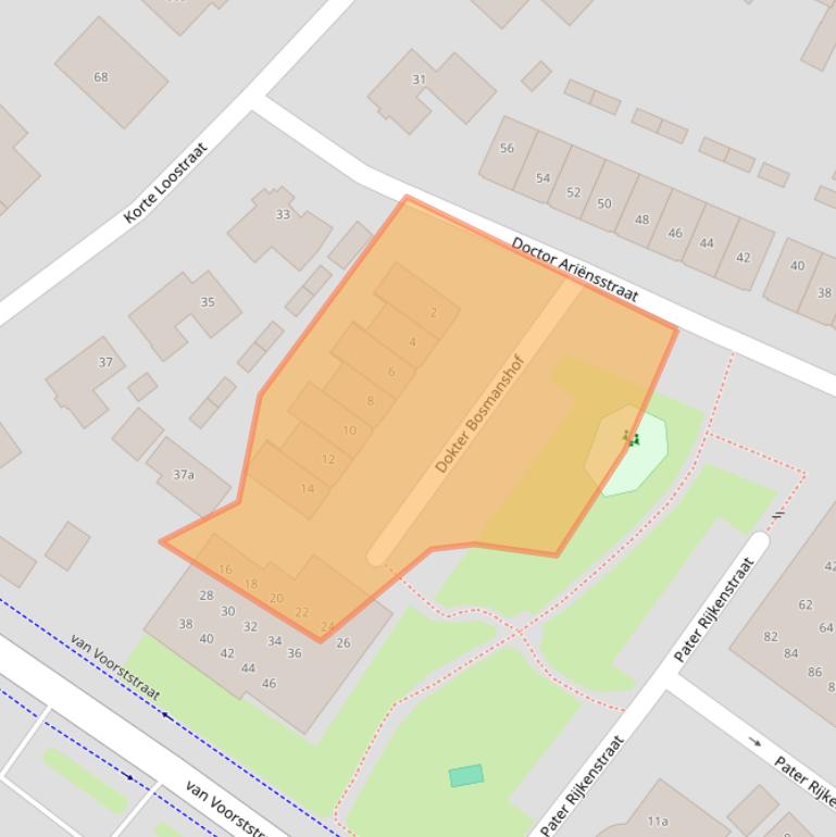 Kaart van postcodegebied 6851MH.